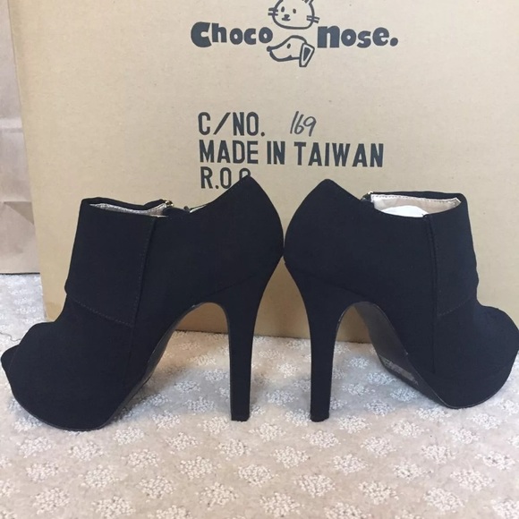 Peep toe bootie platform - Picture 5 of 8